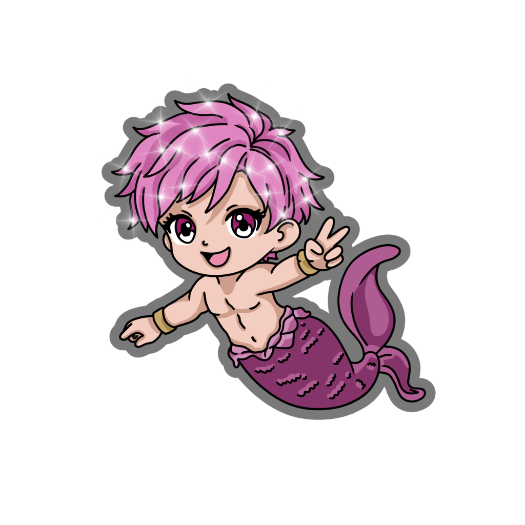 Chibi - Sirène Rose