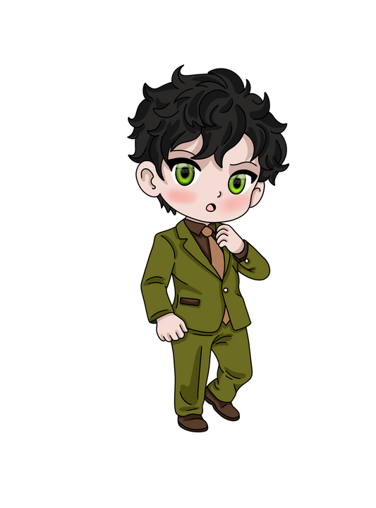 Chibi - Garçon - Green boss