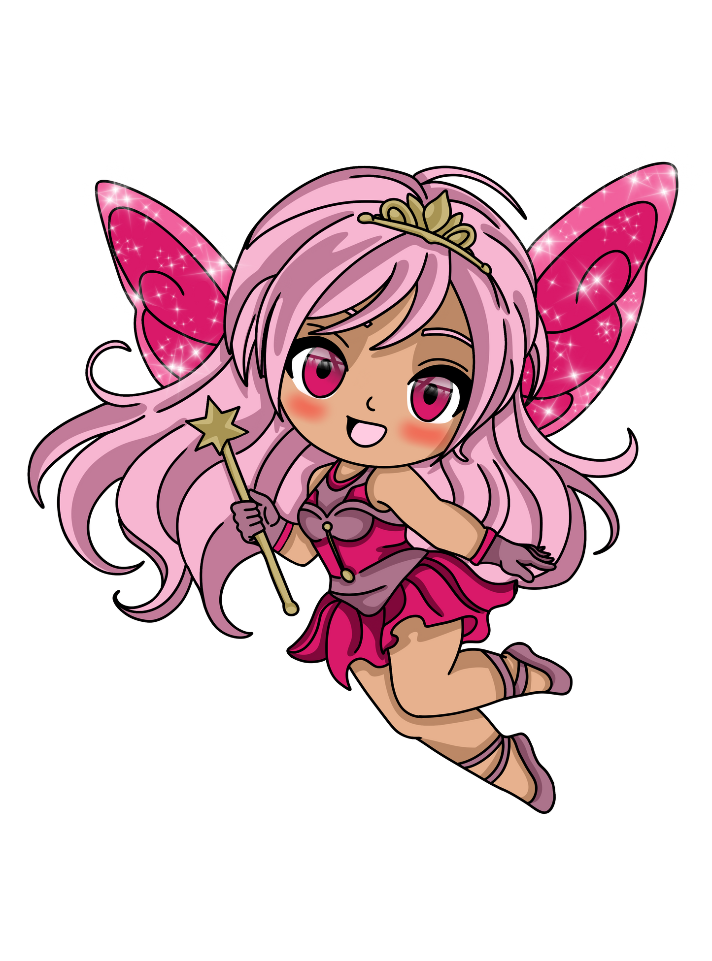 Chibi - Fée rose