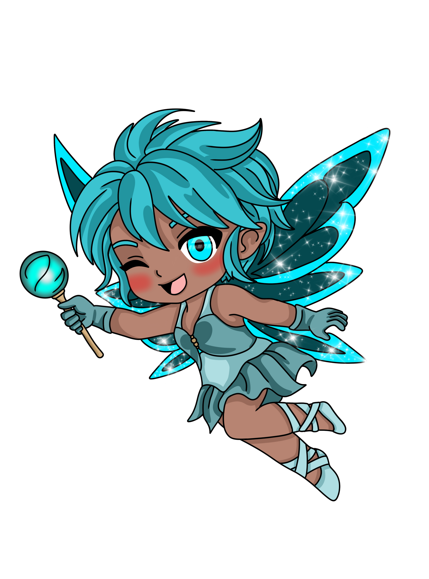 Chibi - Fée Bleu
