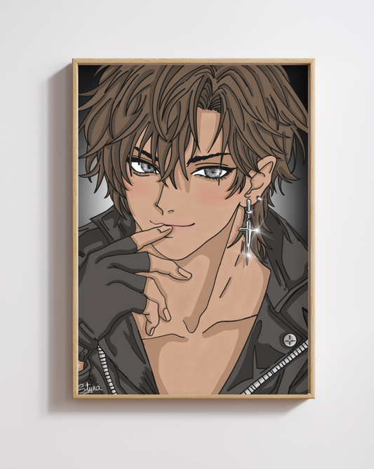 Full Art - L'homme aux yeux gris